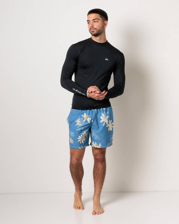 Quiksilver Highline UPF50 Long Sleeve Rash Vest for Mens