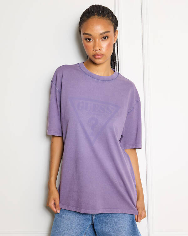 GUESS Vintage Triangle T-Shirt for Womens