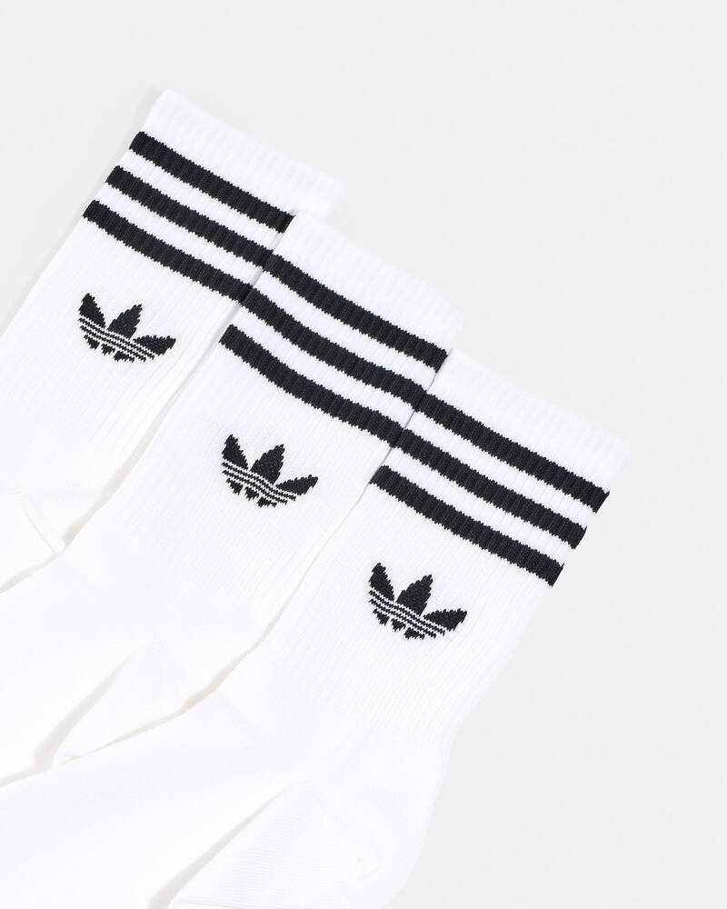 adidas Women's 3S Crew Socks Pack for Womens