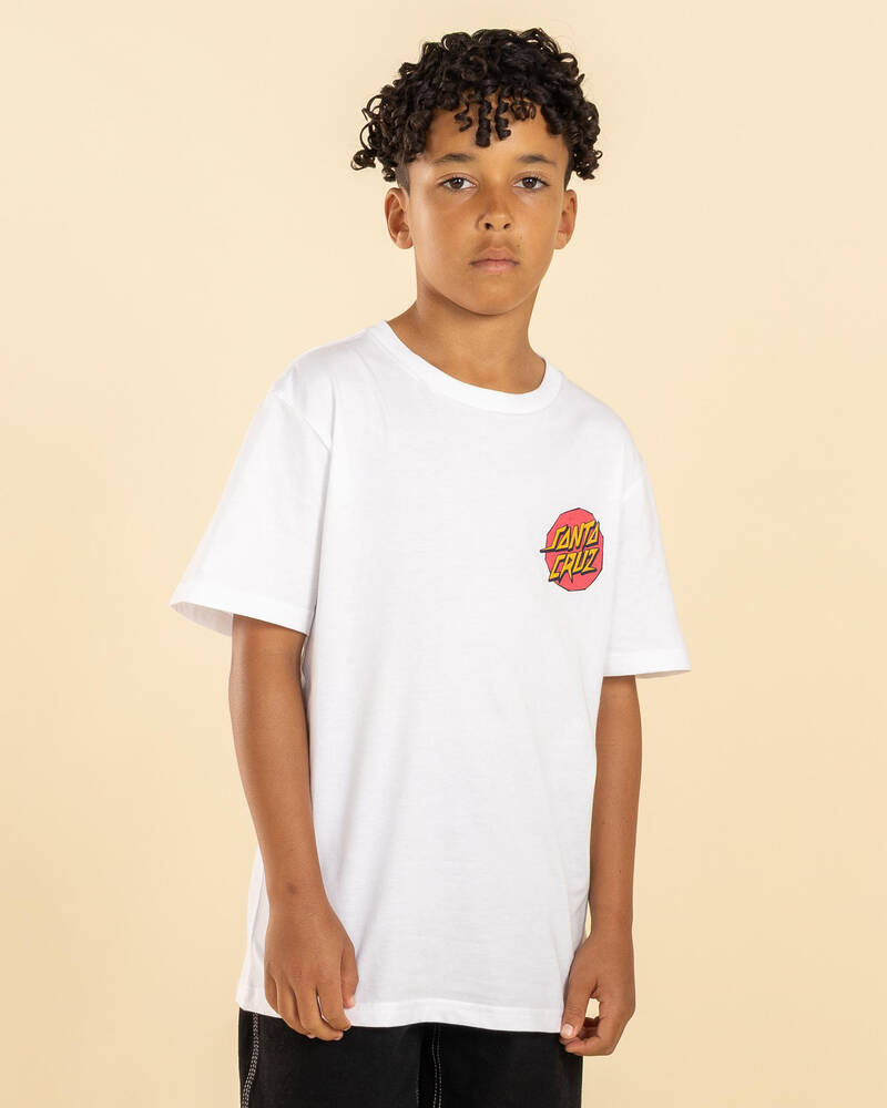 Santa Cruz Boys' Meek Scratched Slasher T-Shirt for Mens