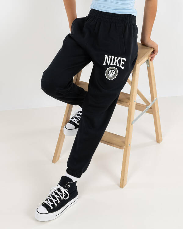 Nike Girls' Club Fleece GX Star Track Pants for Womens