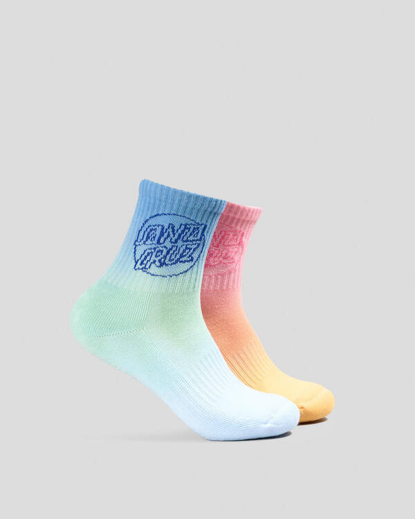 Santa Cruz Girl's Opus Dot Mid Sock Pack for Womens
