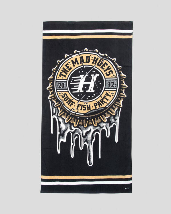 The Mad Hueys Cold One Towel for Mens