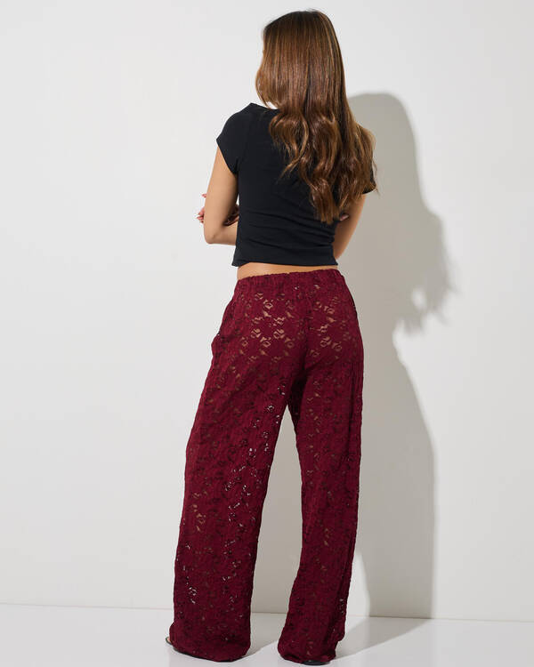 Mooloola Meli French Lace Pants for Womens