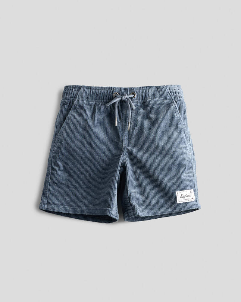 Skylark Toddlers' Texture Elastic Waist Shorts for Mens