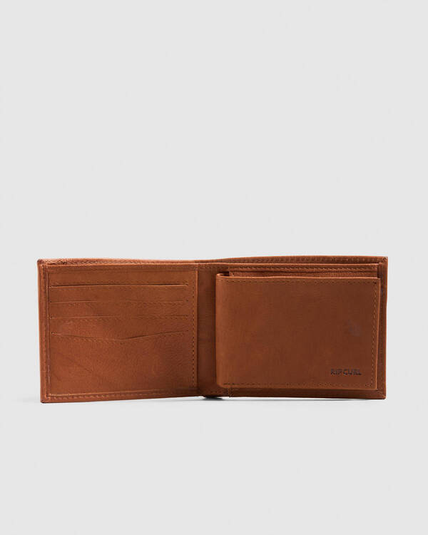 Rip Curl K-Roo RFID 2 In 1 Leather Wallet for Mens