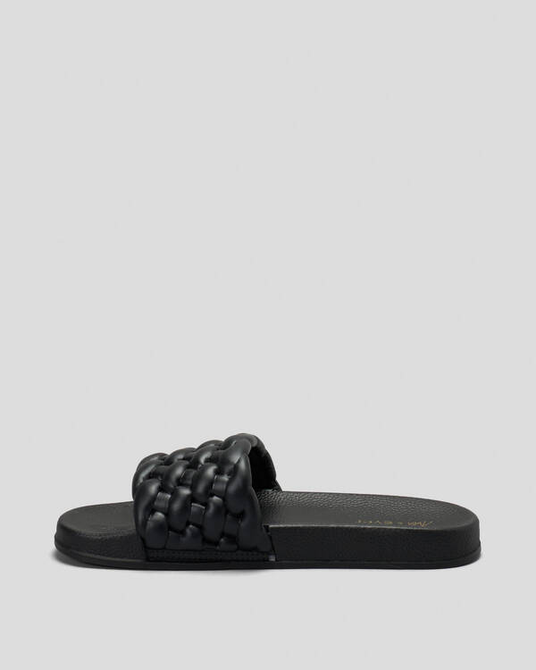 Ava And Ever Lexi Plait Slide Sandals for Womens
