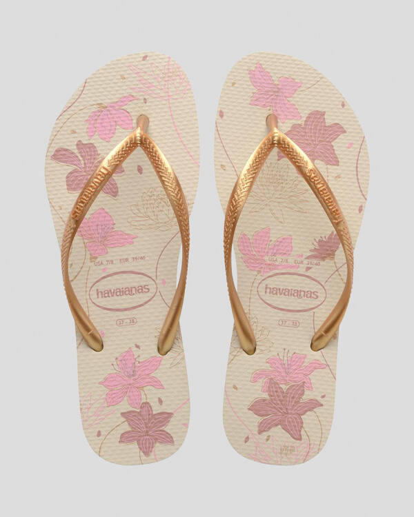 Havaianas Slim Organic Thongs for Womens