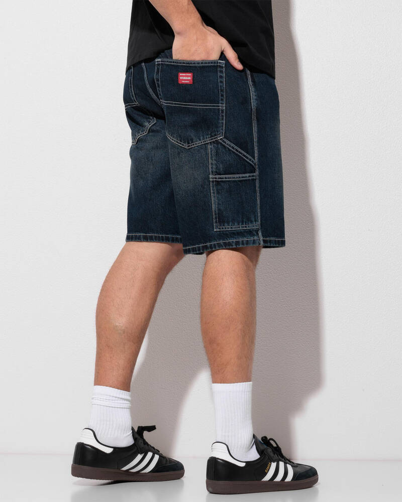 Worship Supplies Carpenter Jean Shorts for Mens