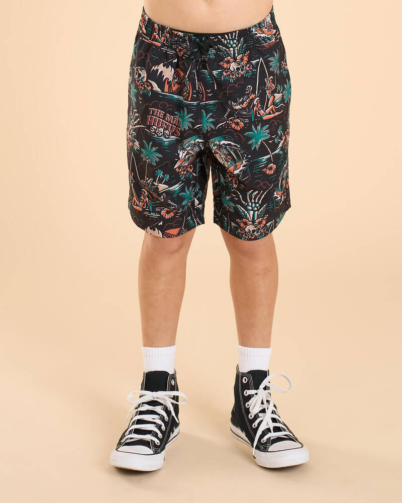 The Mad Hueys Boys' She'll Be Right Volley Shorts for Mens