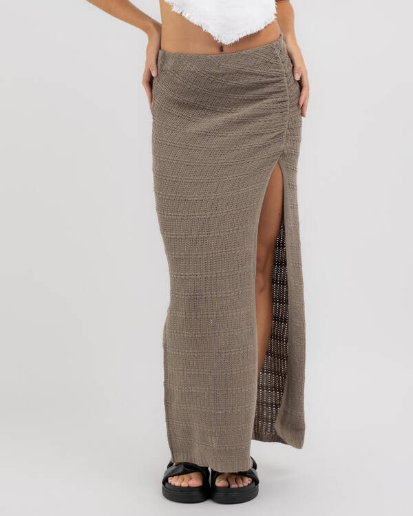 Mooloola Maldives Crochet Maxi Skirt for Womens