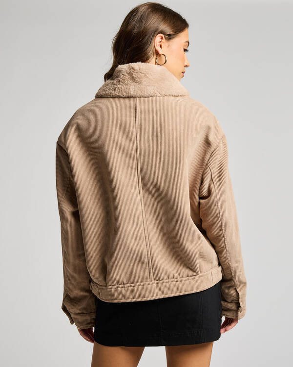 Ava And Ever Wolf Cord Jacket for Womens