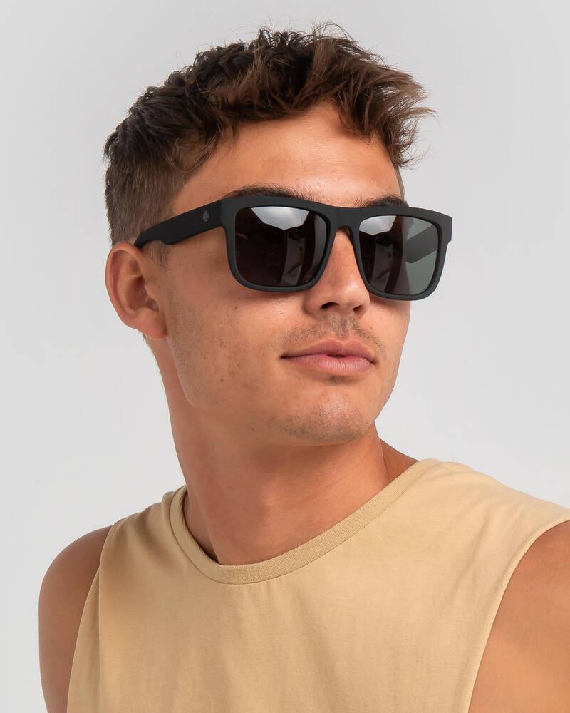 Spy Discord Soft Black Sunglasses for Mens