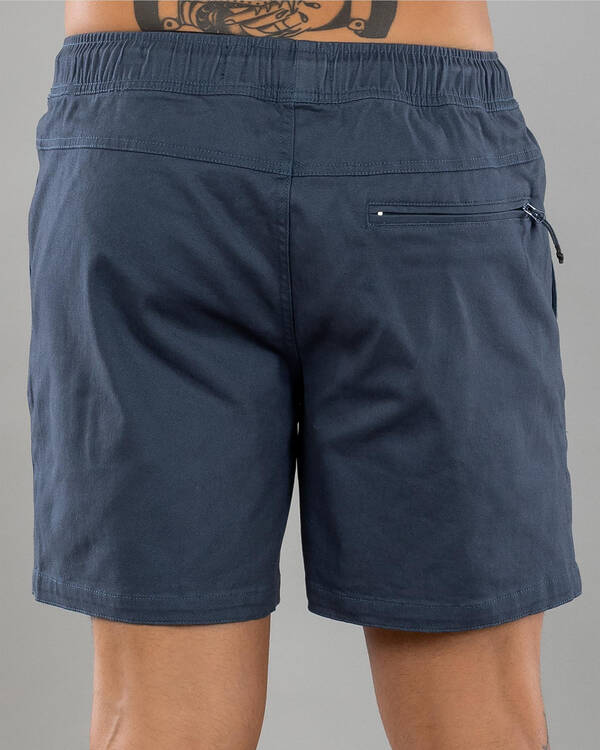 Salty Life Vision Elastic Waist Shorts for Mens