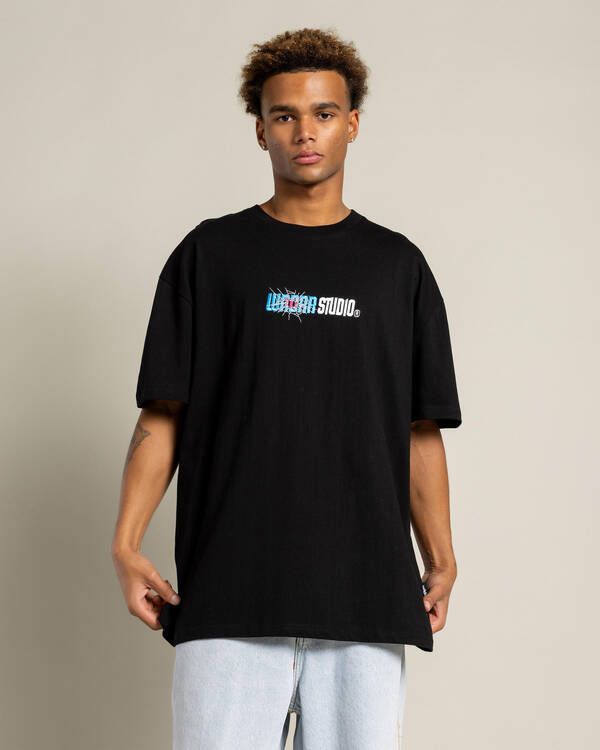 Wndrr Shatter Box Fit T-Shirt for Mens