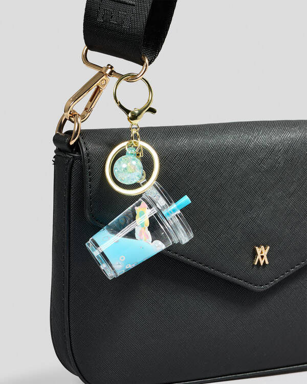 Karyn In LA Boba Unicorn Small Bag Charm for Womens
