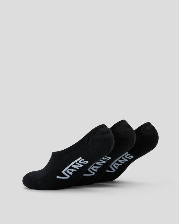 Vans Classic No Show Socks 3 Pack for Mens