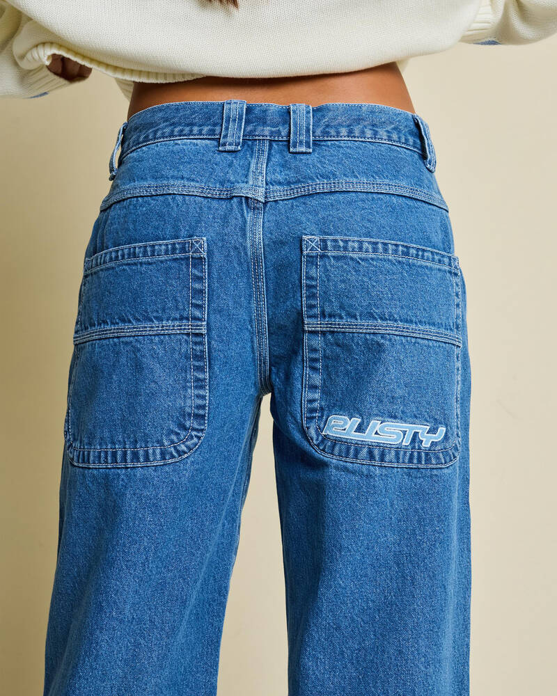 Rusty Flip Mommy Low Jeans for Womens