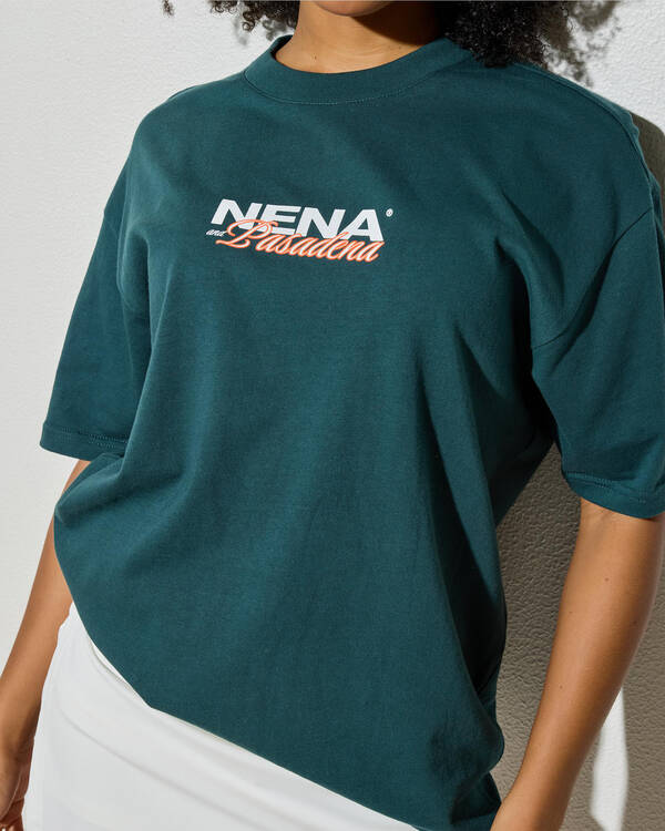 Nena & Pasadena Artillery Box Fit T-Shirt for Womens