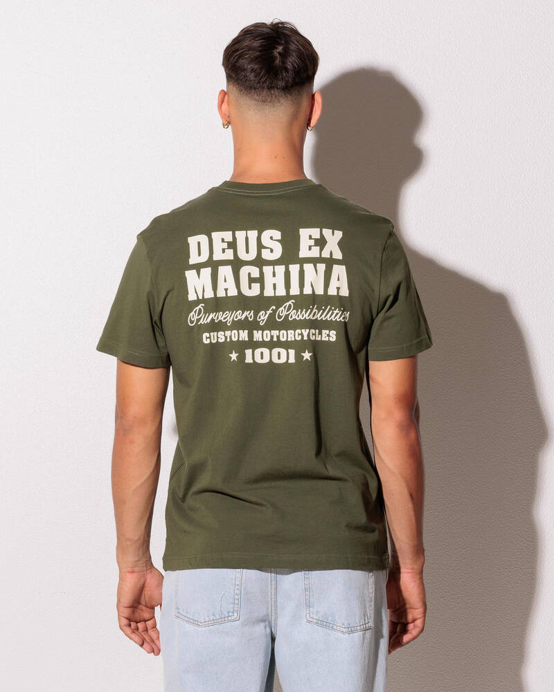 Deus Ex Machina Gumshoe T-Shirt for Mens