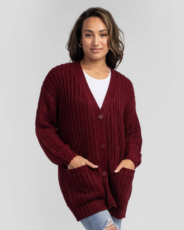 Mooloola It's A Trip Knit Cardigan for Womens