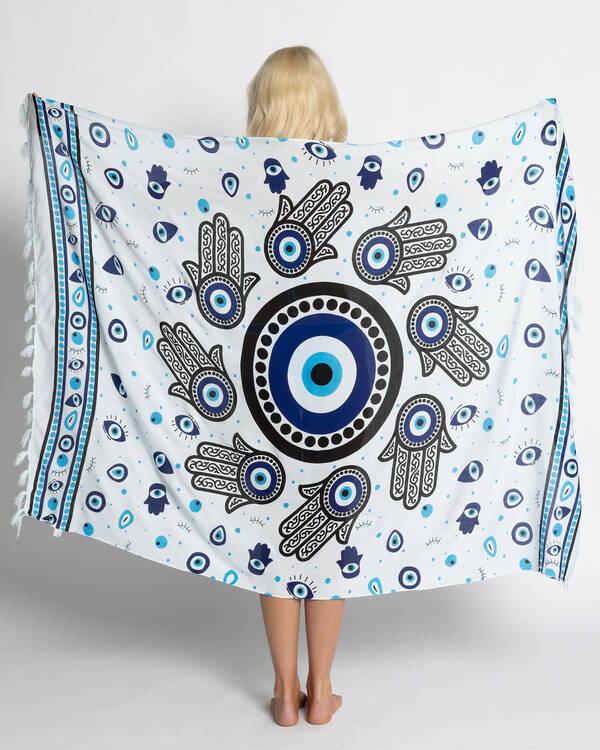 Topanga Evil Eye Sarong for Womens