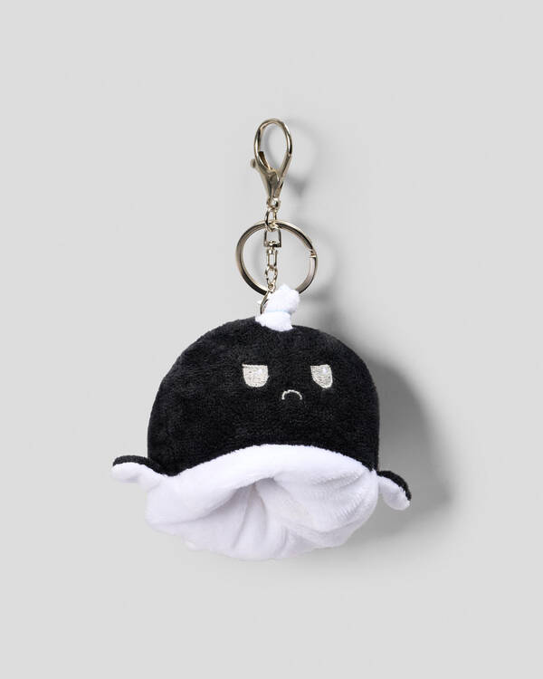 Karyn In LA Reversible Plush Narwhal Large Bag Charm for Womens