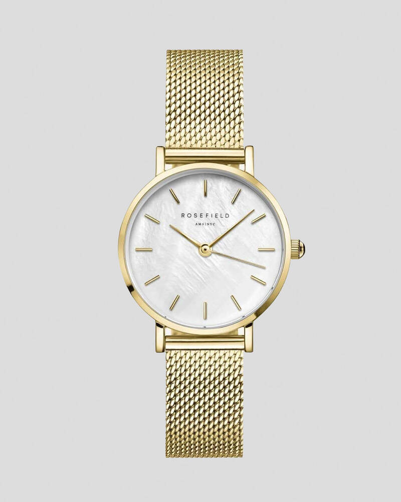 Rosefield Small Edit Mesh Watch for Womens