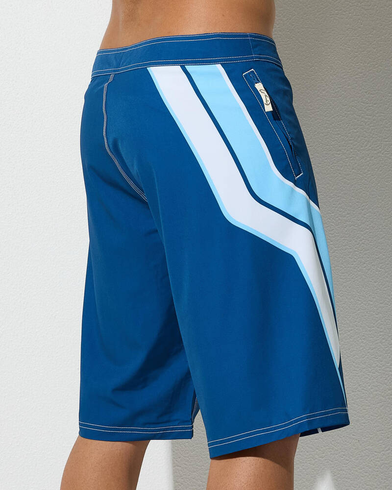 Rusty Chopper Fixed Waist Board Shorts for Mens