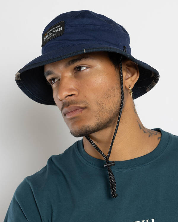 Quiksilver Lay Day Wide Brim Hat for Mens