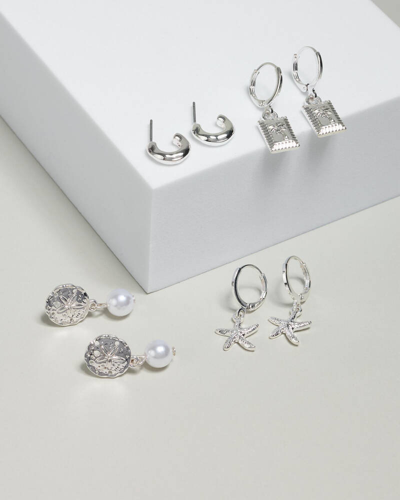Karyn In LA Palm Grove Earring Pack for Womens