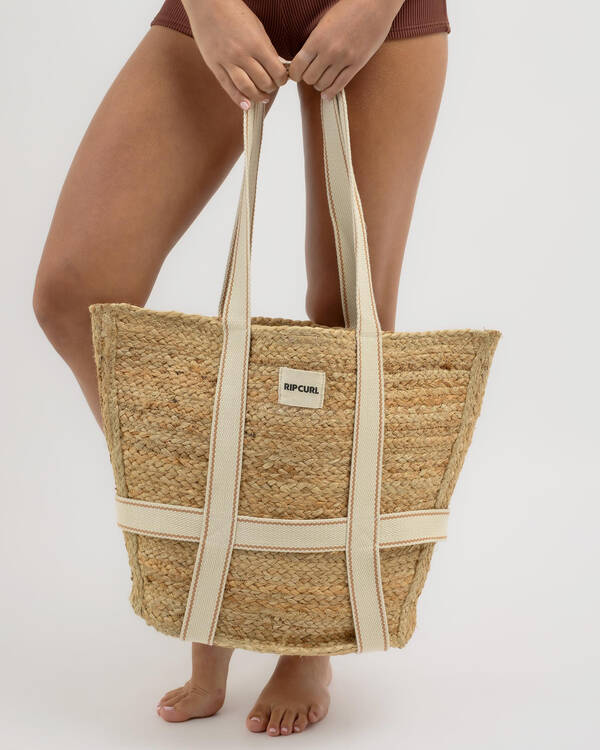 Rip Curl Premium Surf Jute Tote for Womens