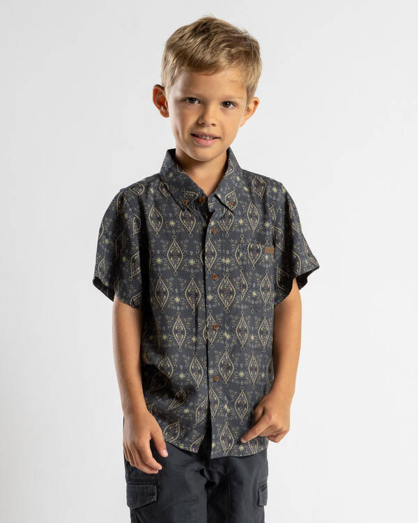Skylark Toddlers' Script Short Sleeve Shirt for Mens