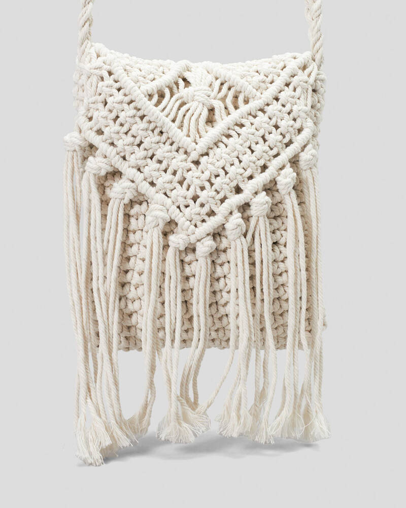 Mooloola Evie Macrame Bag for Womens