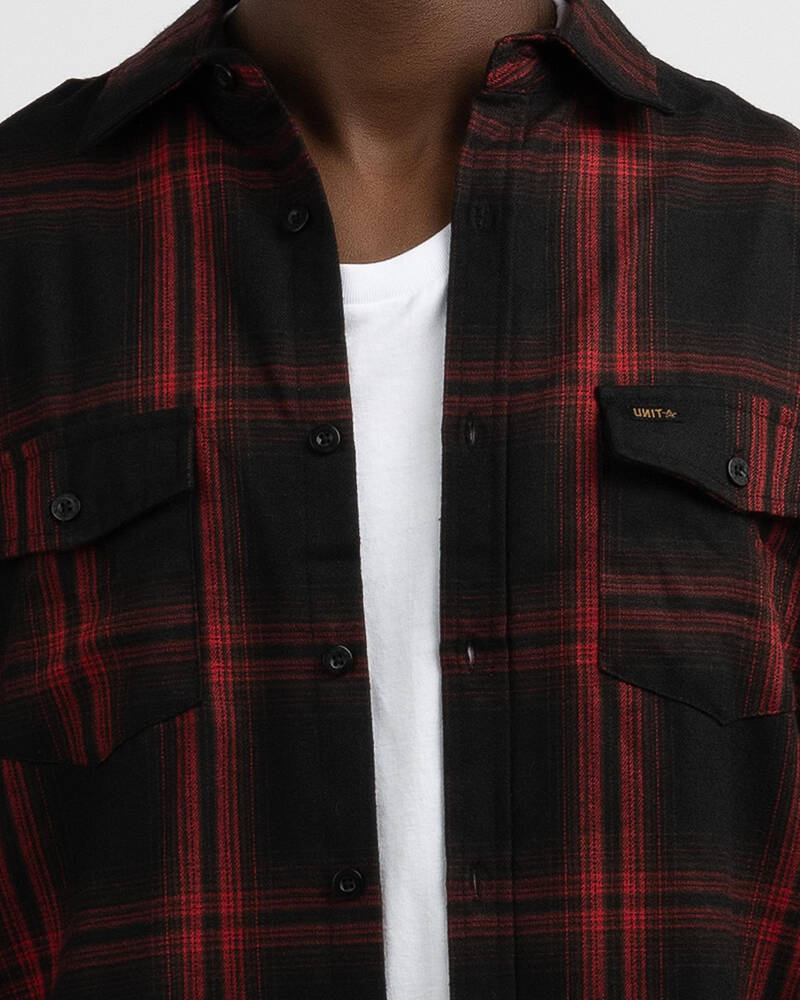 Unit Newtown Flannel Shirt for Mens