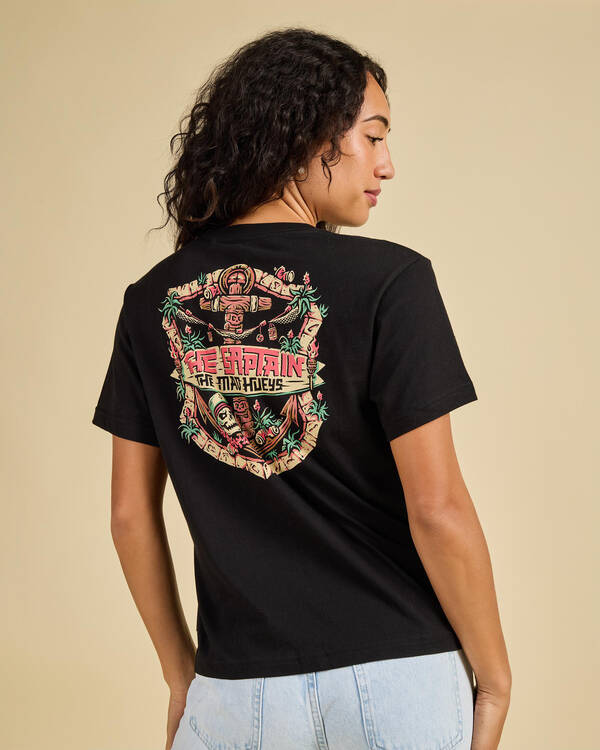 The Mad Hueys The Tiki Captain T-Shirt for Womens