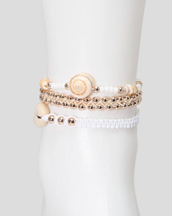 Karyn In LA Blanca Anklet Pack for Womens