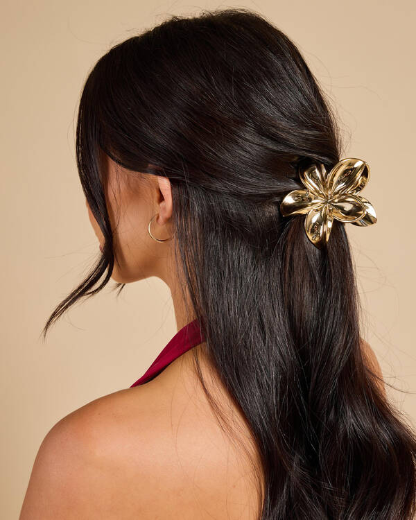 Karyn In LA Frangipani Hair Claw Clip for Womens