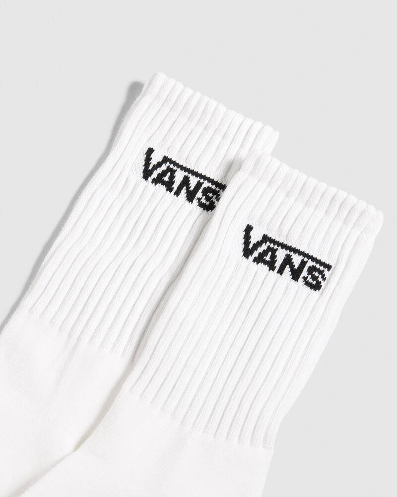 Vans Boys' Classic Crew Socks 3 Pack for Mens