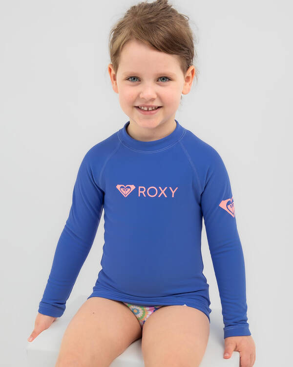 Roxy Toddlers' Heater Long Sleeve Rash Vest for Womens
