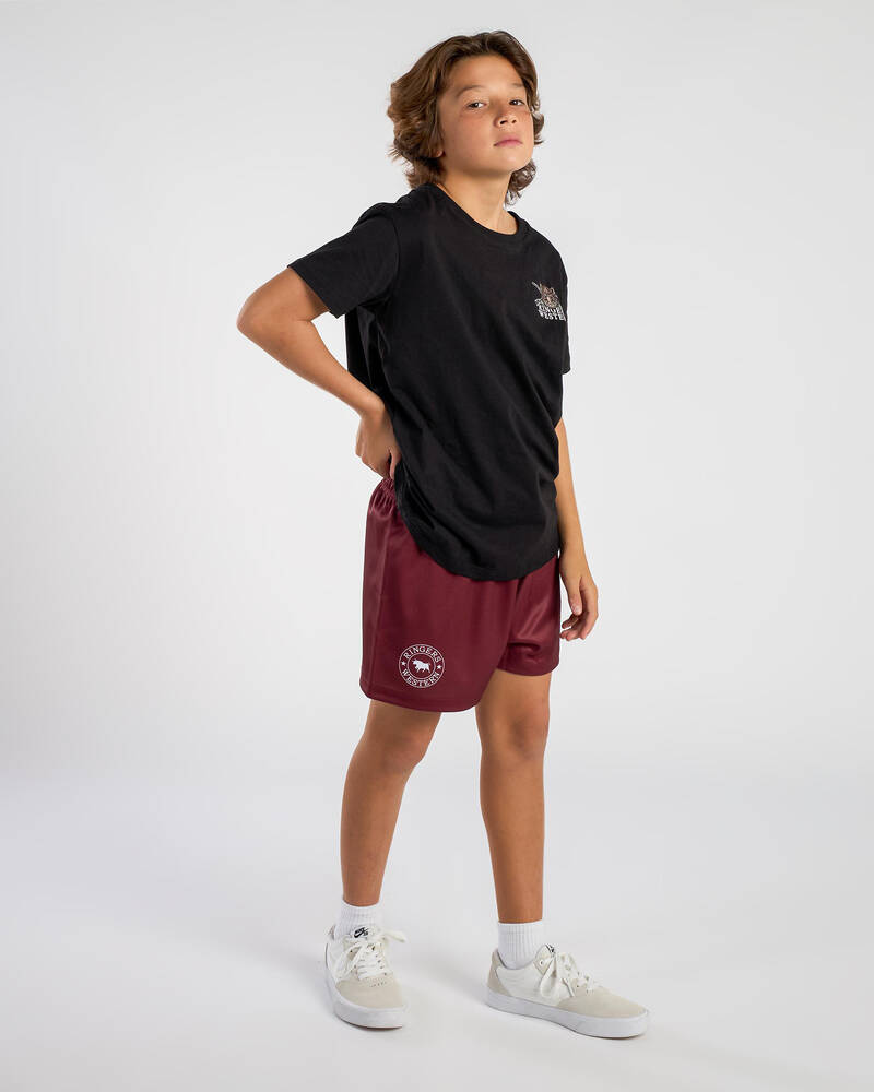 Ringers Western Boys' Footy Shorts for Mens