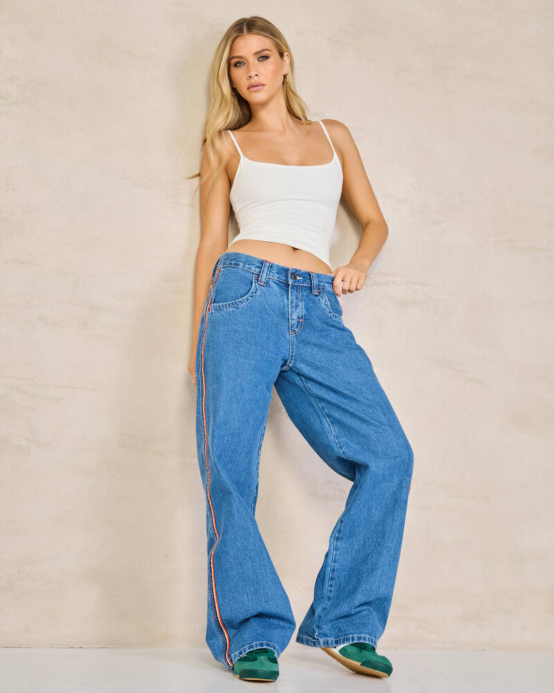 Rusty Flip Mommy Jeans for Womens