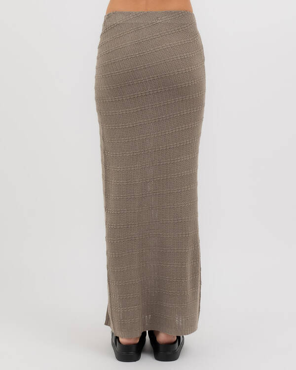 Mooloola Maldives Crochet Maxi Skirt for Womens