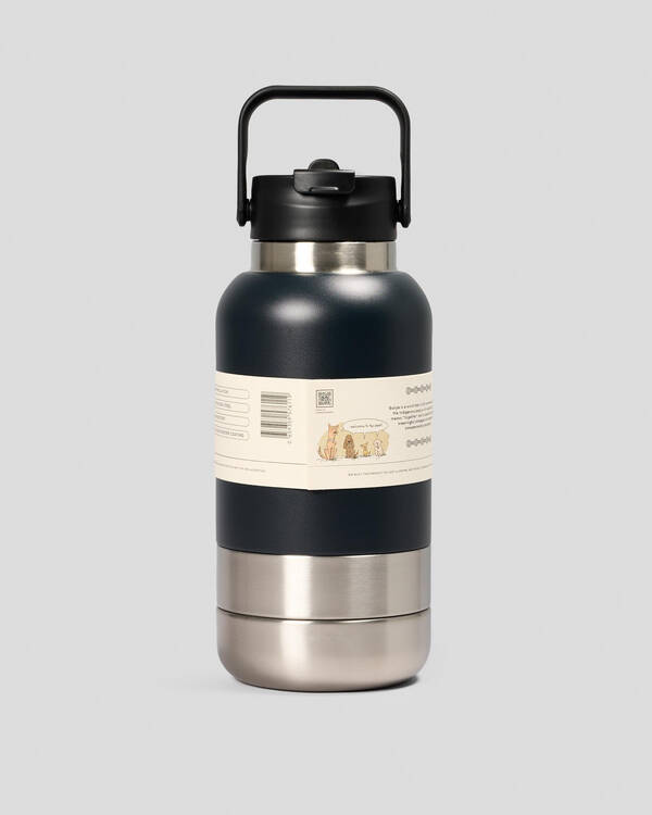 Paw Print Bunya 32Oz Drink Bottle & Pet Bowl for Unisex