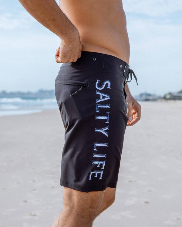 Salty Life Ocean Folly Board Shorts for Mens