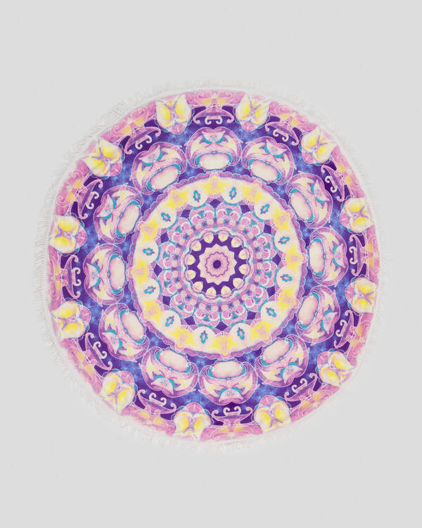 Kaiami Sunny Round Towel for Unisex