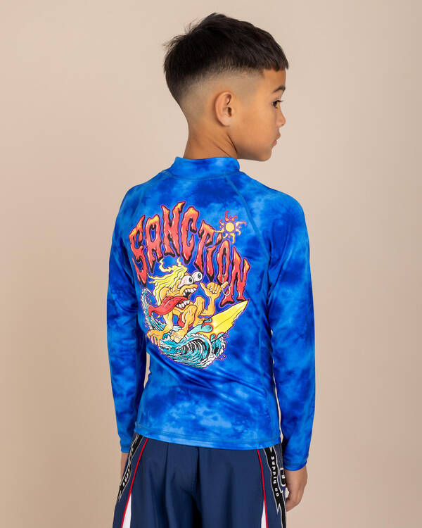 Sanction Boys' Scrap Long Sleeve Rash Vest for Mens