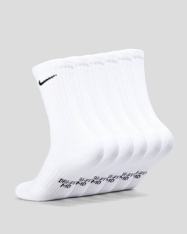Nike Boys' Everyday Crew Socks 6 Pack for Mens
