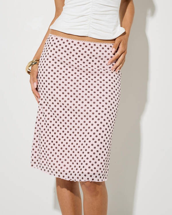 Ava And Ever Elina Midi Skirt for Womens