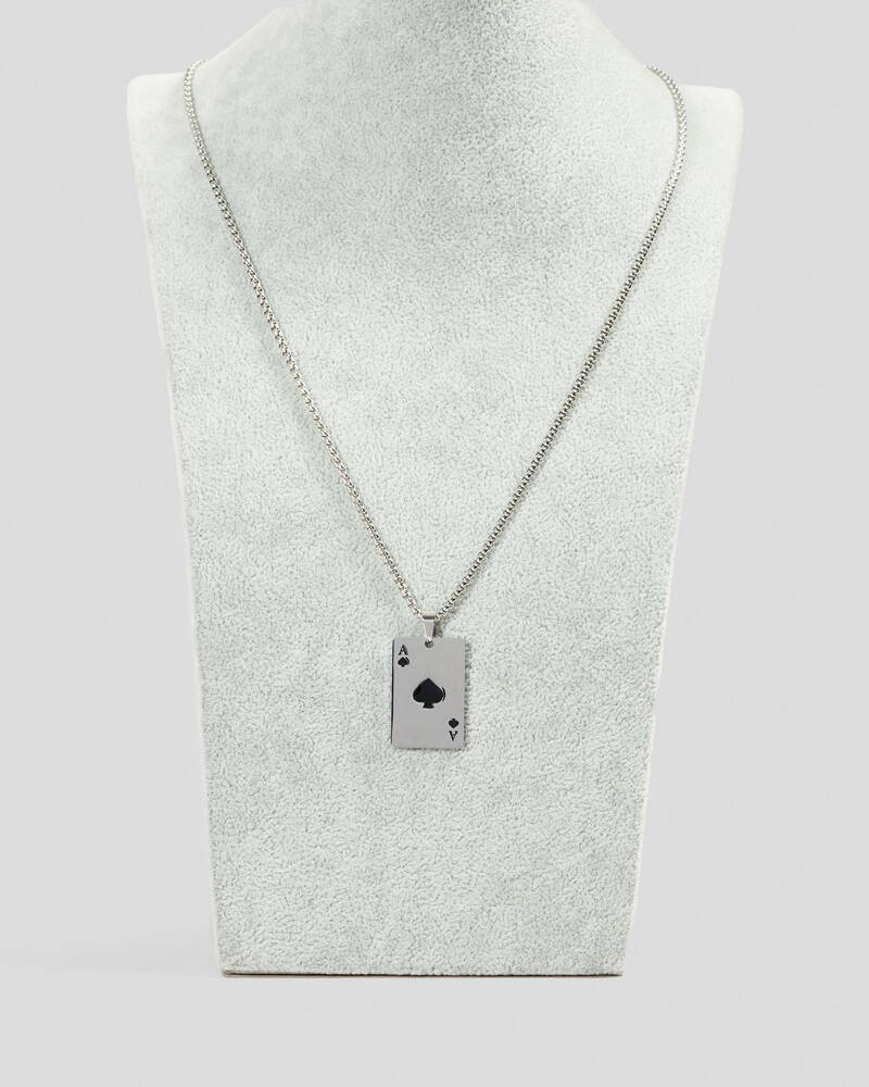 REPUBLIK Ace Of Spades Necklace for Mens